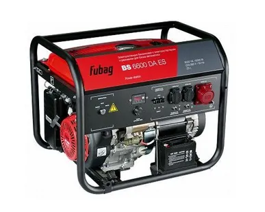 фото Генератор бензиновый 838799 Fubag BS 6600 DA ES