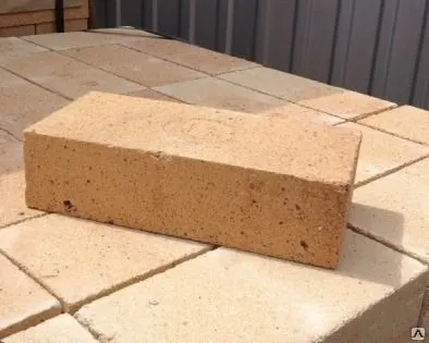 Фото №0 Кирпич шамотный огнеупорный (печной)