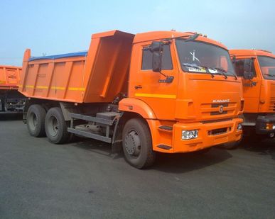 фото КАМАЗ 65115-6058 -23 (А4) самосвал (евро 4)