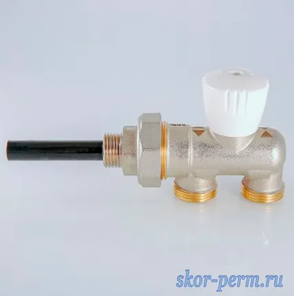Фото №2 Узел инжекторный для подключения радиатора 1/2х100%х3/4 евроконус, вертикальная регулировка