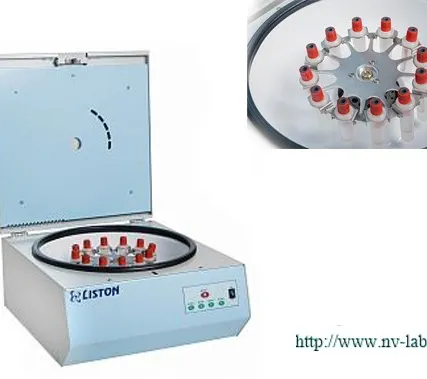 Фото №0 Центрифуга лабораторная Liston C2204 (ротор CRA1215, 3000 об/мин, 12х15 мл)