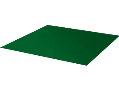 фото Лист с полимерным покрытием 0,45 мм пэ ral6005 зеленый мох