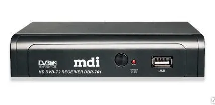Фото №0 Ресивер DVB-T2 MDI DBR-701 (цифровое телевидение без абонентской платы)
