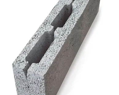 фото Керамзитоблок перегородочный пустотелый 500x120x188 мм М-35