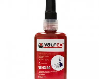 фото Клей-герметик анаэробный VALFEX 50 мл. синий