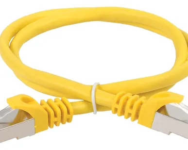 фото ITK Коммутационный шнур (патч-корд), кат.5Е FTP, 2м, желтый