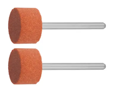 фото Круг Зубр 35910 абразивный шлифовальный на шпильке для гравера