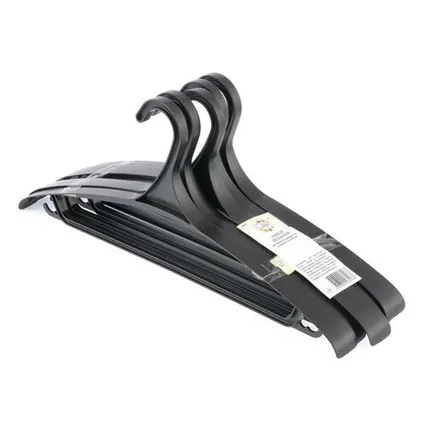 Фото №0 Вешалка-плечики МИ_Elfe 92907 пл.д/в од.470мм черная р 52-54,5шт/уп