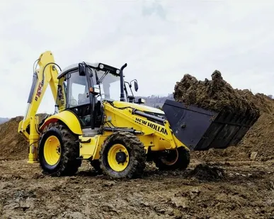 фото Экскаватор-погрузчик New Holland B100B