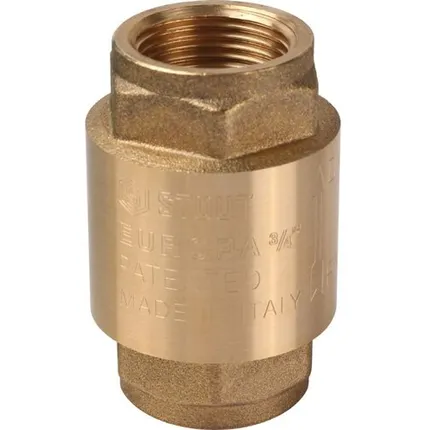 Фото №0 STOUT 3/4 Клапан обратный пружинный муфтовый с металлическим седлом