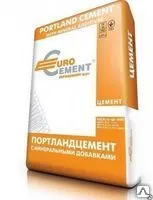 фото Цемент ЕВРО М-500 Д0 50кг (34м) надорваные.