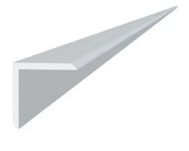фото ПВХ Уголок отделочный 40х40мм Белый 2,7м *1/50 ХЮ21 270444