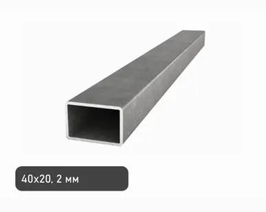 фото Труба профильная 40×20×2 мм