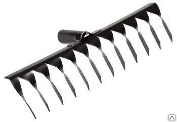 фото Грабли садово-огородные витые 12-зубые б/ч