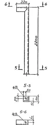 Фото №0 Вертикальные стойки лестниц