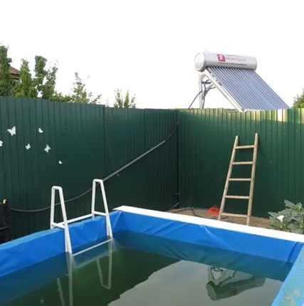 Фото №4 Дача-Эконом  XF-II-10-80  бак 80л  Солнечный водонагреватель с контроллером