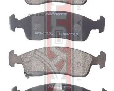 фото AKYOTO AKD-11101 Колодки тормозные дисковые передние