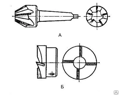 Фото №0 Зенкер машинный к/хв №2 24х160х281 КМ3 ГОСТ 12489-71Z=3