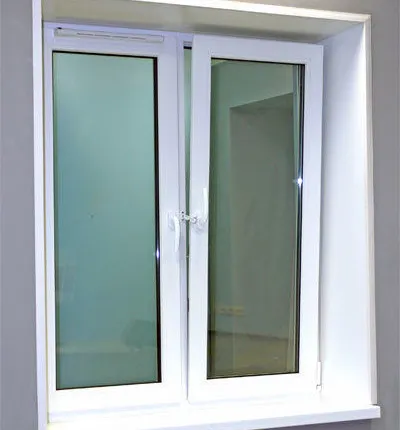 Фото №0 Окно ПВХ двухстворчатое