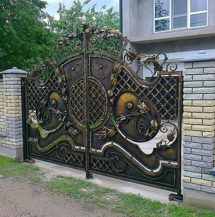 Фото №0 Кованые ворота