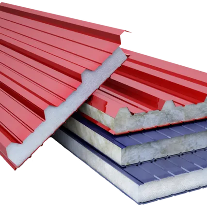 Фото №0 Трехслойная сэндвич-панель МП ТСП-Z-50-1160-Т-Т-МВ (ПЭ-01-9003-0,5/ПЭП-01-9