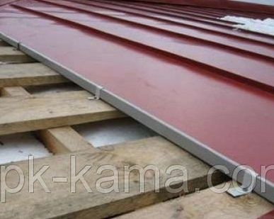 фото Металлическая фальцевая кровля