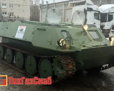 фото Гусеничный вездеход газ-73 дизель Д-245