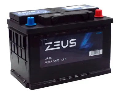 фото Аккумулятор ZEUS 75 Ач о.п.