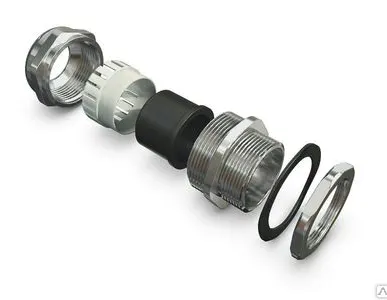 фото Кабельный ввод латунный М 32 УТ1,5 IP68