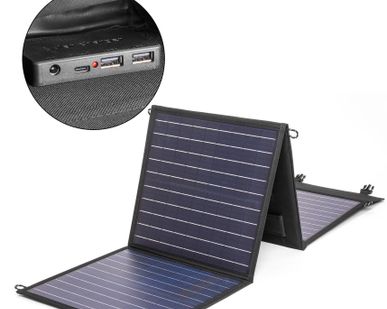фото Портативная солнечная панель TOP-SOLAR-80