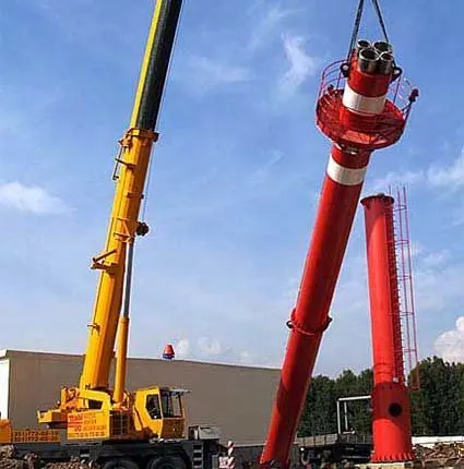 Фото №0 Монтаж дымовых труб котельной