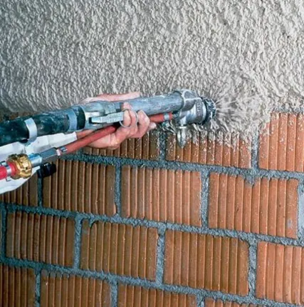 Фото №0 Машинная штукатурка стен и потолков