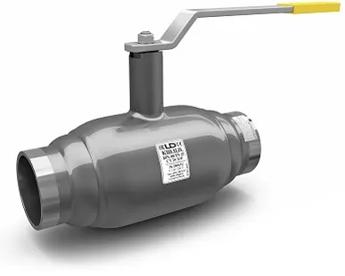 фото Кран шаровой полнопроходной приварной LD для жидкости