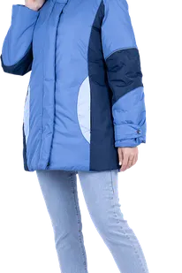 фото Куртка ВИРАЖ зимняя, василек-т/синий, женская