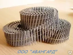 фото Барабанный гвоздь с кольцевой накаткой