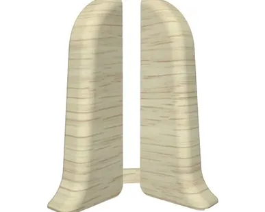 фото Заглушка для плинтуса левая, Клен северный