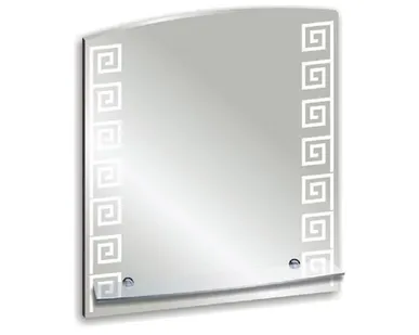 фото Зеркало КОНТИНЕНТ Гермес 53.5*62см напыление полка