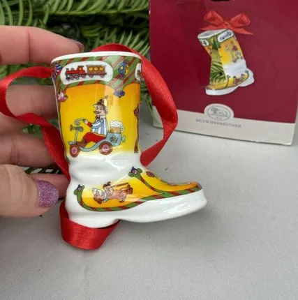 Фото №0 Подвес Сапожок рождественский Hutschenreuther Германия