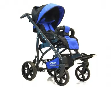 фото Кресло-коляска для детей больных ДЦП НИКА-04 пневмо колеса