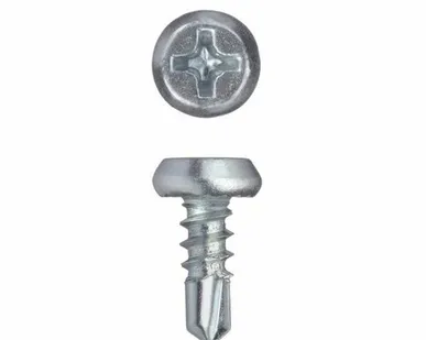 фото Саморезы клопы 11х3,5 мм оцинк. по металлу с буром (1000шт.)