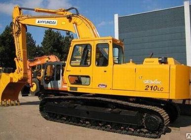 фото Hyundai R220LC-9S гусеничный экскаватор.