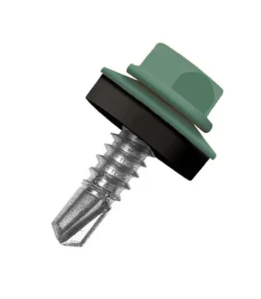 Фото №0 Саморез кровельный 5,5х25 RAL 6028