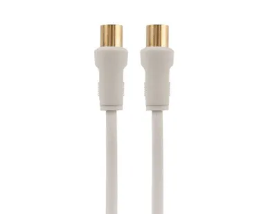 фото Шнур TV Plug - TV Jack 7м бел. Rexant 18-0006