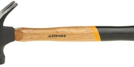 Фото №0 Молоток-гвоздодер STAYER MASTER 2023 с деревянной 
рукояткой 560г Stayer
