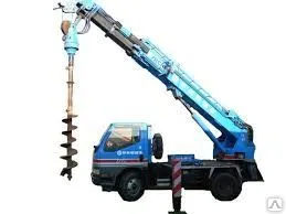 фото Аренда ямобура (на базе) ГАЗ 33081, ISUZU, диаметр лунки Ø 200- 550 мм