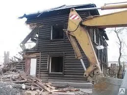 фото Демонтаж загородного дома