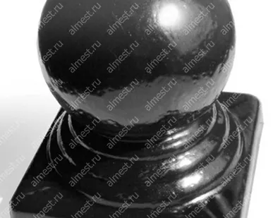 фото Заглушка с шаром 100*100