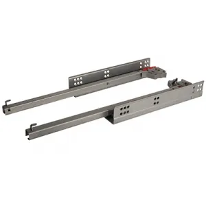 фото Направляющие скрытого монтажа с доводчиком, L-400мм