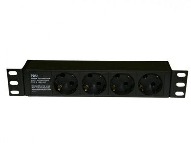 фото SHE10-4SH-IEC Блок розеток для 10" шкафов