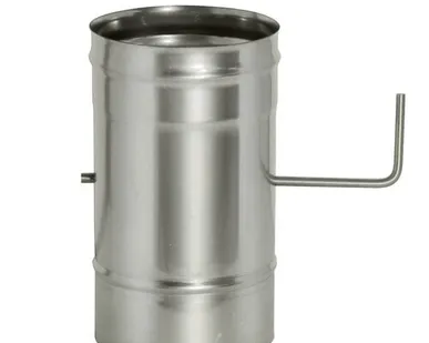 фото Задвижка поворотная "Дымок" D300, AISI 439 (0.5)